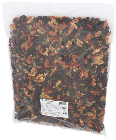 Grandy Oats Organic High Antioxd Trail Mix, 10 Pound.