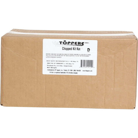 T.R. Toppers Kit Kat Chopped Topping, 2.5 Pound -- 4 per case.