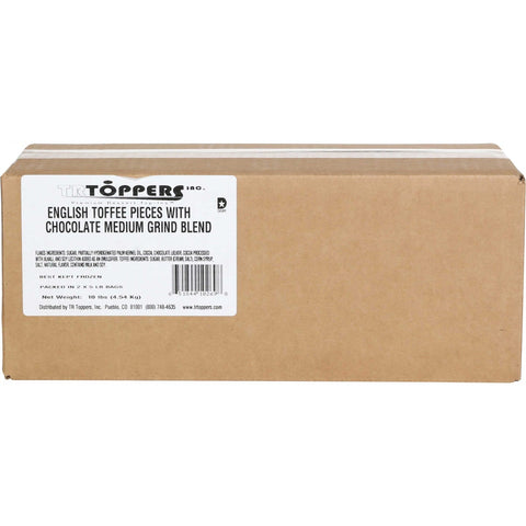 TR Toppers English Toffee and Chocolate Flake Blend -- 2 per case.