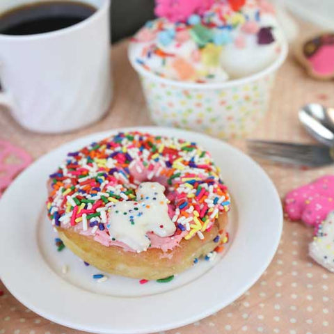 TR Toppers Rainbow Sprinkles, 10 Pound Box.