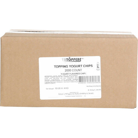 T.R. Toppers Yogurt Chips, 10 Pound.