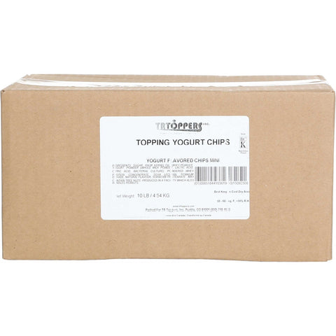 T.R. Toppers Mini Yogurt Chips, 10 Pound.