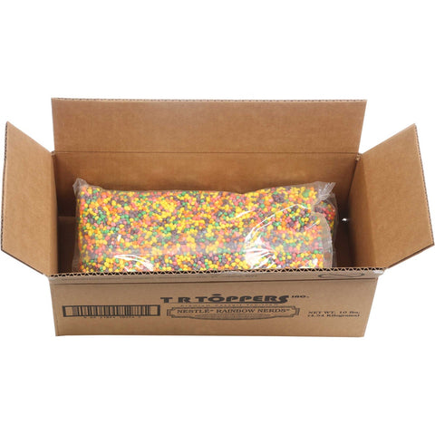 TR Toppers Rainbow Nerds, 5 Pound -- 2 per case.