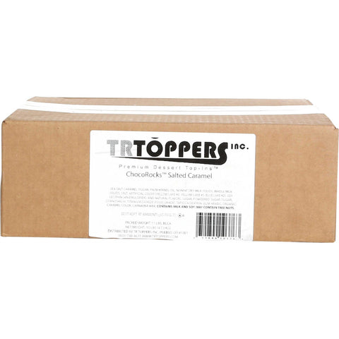 TR Toppers Salted Caramel Chocorocks, 5 Pound -- 2 per case.