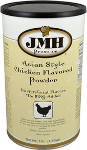 JMH Asian Style No Msg Chicken Flavored Soup Base Powder, 3 Pound -- 6 per case.