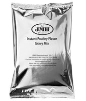 JMH Premium Instant Poultry Gravy Mix, 8 Ounce -- 16 per case.