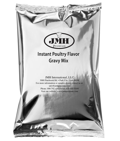 JMH Premium Instant Poultry Gravy Mix, 8 Ounce -- 16 per case.