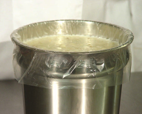 M and Q Packaging Corp PanSaver Round Ovenable Pan Liner, 9 and 11 Quart -- 100 per case.