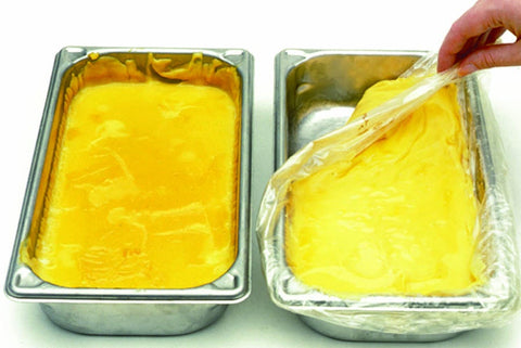 M and Q Packaging Corp PanSaver Third and Quarter Ovenable Pan Liner - Medium and Deep, 19 x 14 inch -- 500 per case.
