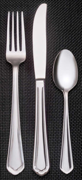World Tableware Cortland Solid Handle Plain Blade Bread and Butter Knife, 7 inch -- 36 per case