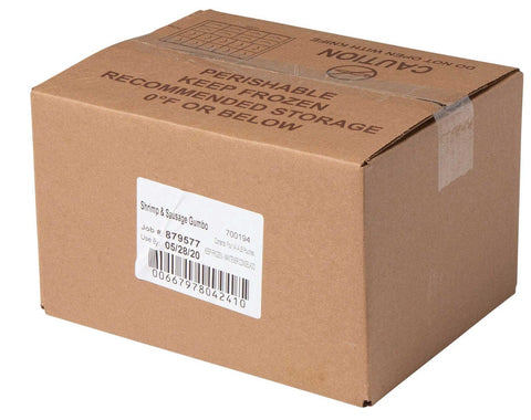 Kettle Cuisine Shrimp and Sausage Gumbo Soup, 4 Pound -- 4 per case