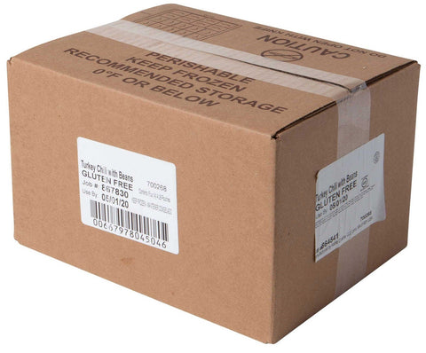 Kettle Cuisine Turkey Chili with Beans, 4 Pound -- 4 per case