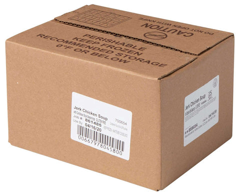Kettle Cuisine Carribean Jerk Chicken Soup, 4 Pound -- 4 per case