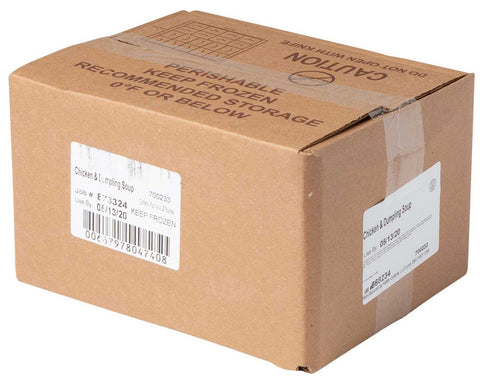 Kettle Cuisine Chicken and Dumpling Soup, 4 Pound -- 4 per case