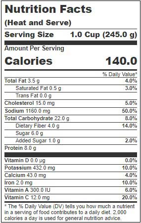 Kettle Cuisine Chicken Tortilla Soup, 8 Pound -- 4 per case