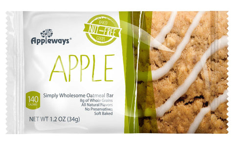 Darlington Farms Apple Oatmeal Bar, 1.2 Ounce -- 216 per case.