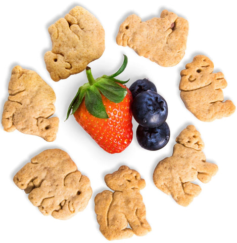Appleways Mixed Berries Animal Crackers - Bulk, 5 Pound