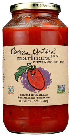 Cucina Antica Garlic Marinara Sauce, 32 Ounce -- 12 per case.