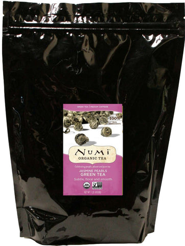 Numi Organic Jasmine Pearls Green Tea, 1 Pound -- 6 per case