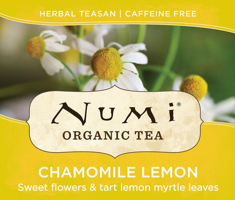 Numi Organic Chamomile Lemon Herbal Tea, 0.66 Pound.