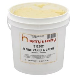 Henry and Henry Alpine Vanilla Creme Pail.