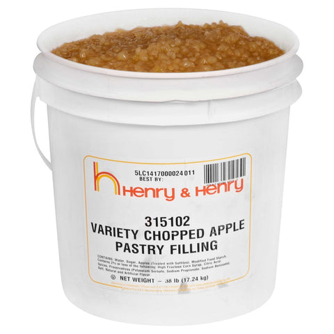 Henry and Henry Chopped Apple Filling, 38 Pound.