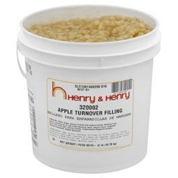 Henry and Henry Variety Turnover Apple Filling, 37 Pound.