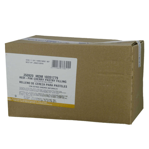 Brill Redi Pak Ready To Use Cherry Filling, 2 Pound -- 12 per case.