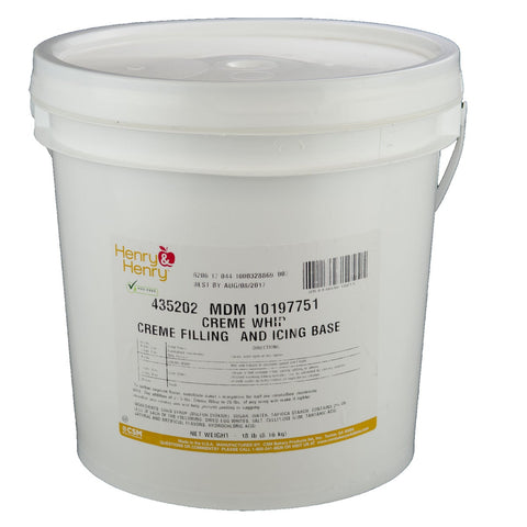 Henry and Henry Creme Whip Creme Filling and Icing Base, 18 Pound.