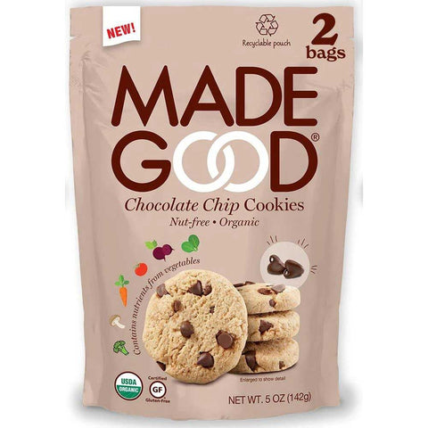 Made Good Organic Chocolate Chip Cookie, 5 Ounce -- 6 per case
