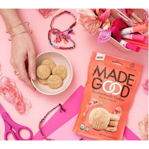 Made Good Organic Snickerdoodle Cookie, 5 Ounce -- 6 per case