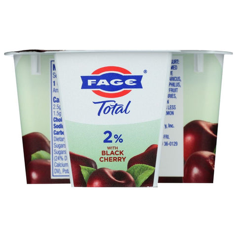 Fage Total Cherry 2 Percent Greek Yogurt, 5.3 Ounce -- 12 per case.