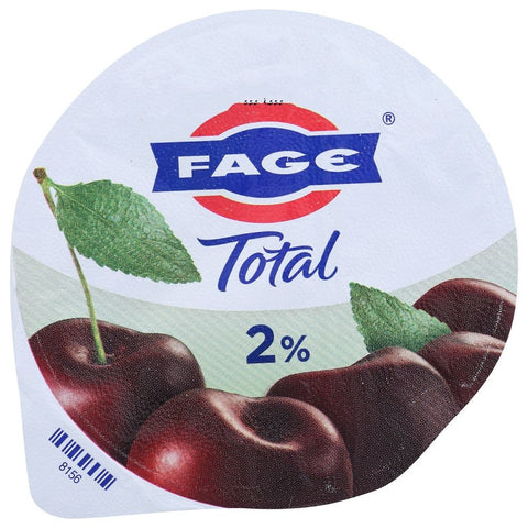 Fage Total Cherry 2 Percent Greek Yogurt, 5.3 Ounce -- 12 per case.