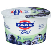 Fage Total 2 Percent Fat Blueberry Greek Yogurt, 5.3 Ounce -- 12 per case.
