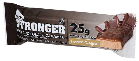Nugo Stronger Real Dark Chocolate Nutrition Bar, 2.82 Ounce -- 12 per case.