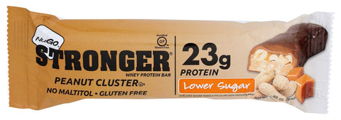Nugo Stronger Peanut Cluster Nutrition Bar, 2.82 Ounce -- 12 per case.