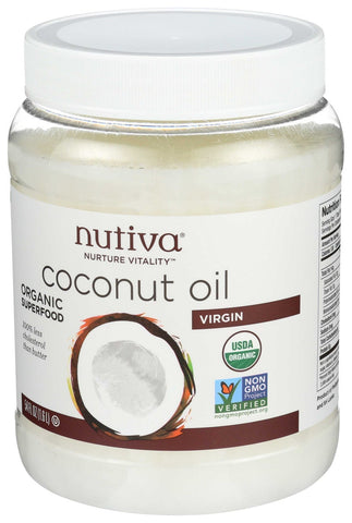 Nutiva Organic Extra Virgin Coconut Oil, 54 Ounce.