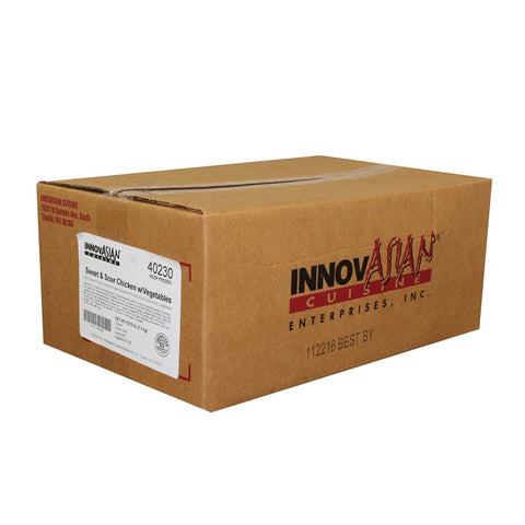 Innovasian Cuisine Sweet and Sour Chicken with Vegetables, 15.75 Pound.