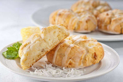Aphrodite Divine Confections Pineapple White Chocolate Toga -- 54 per case