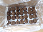 Aphrodite Divine Confections Double Chocolate Chip Cookie Dough Puck, 2 Ounce -- 84 per case