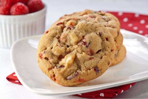 Aphrodite Divine Confections Raspberry White Chocolate Cookie Dough Puck, 2 Ounce -- 84 per case
