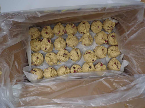 Aphrodite Divine Confections Cherry Jubilee Cookie Dough Puck, 2 Ounce -- 84 per case