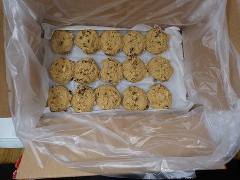 Aphrodite Divine Confections Oatmeal Raisin Cookie Dough Puck, 2.5 Ounce -- 60 per case
