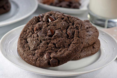Aphrodite Divine Confections Double Chocolate Chip Cookie Dough Puck, 2.5 Ounce -- 60 per case