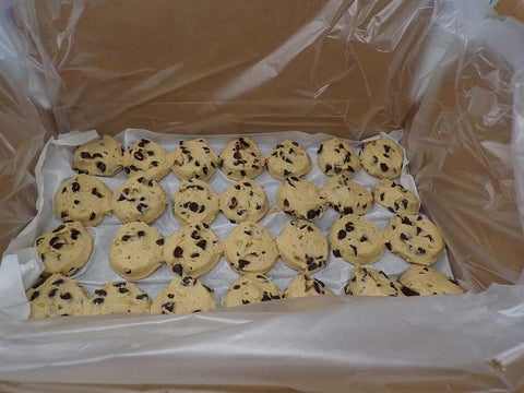 Aphrodite Divine Confections Chocolate Chip Cookie Dough Puck, 1.4 Ounce -- 112 per case
