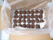 Aphrodite Divine Confections Double Chocolate Chip Cookie Dough Puck, 1.4 Ounce -- 112 per case