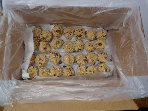 Aphrodite Divine Confections Cranberry Walnut Cookie Dough Puck, 1.4 Ounce -- 12544 per case