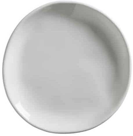 American Metalcraft Crave Collection Cloud Round Melamine Coupe Plate, 6-1/2 inch Dia x 3/4 inch Height