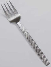 American Metalcraft Wavy Aged Stainless Steel Cold Meat Fork, 13 inch Length