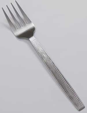 American Metalcraft Wavy Aged Stainless Steel Cold Meat Fork, 13 inch Length